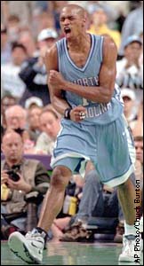 High Flying Vince Carter gets pumped up!